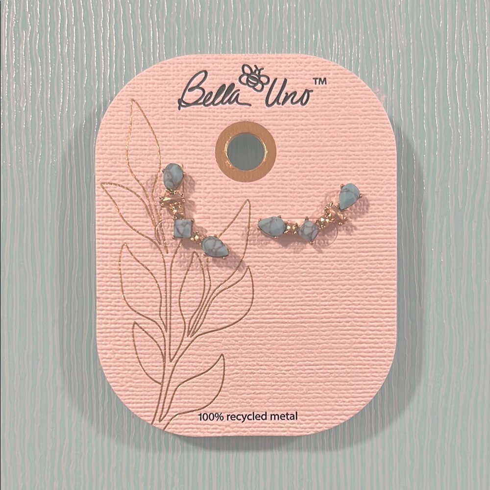 NWT Bella Uno Sterling Silver Earwire Earrings
